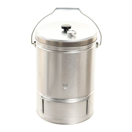 スモーカー 燻製器 スモーク缶 温度計付 BD-439 BBQの大画像