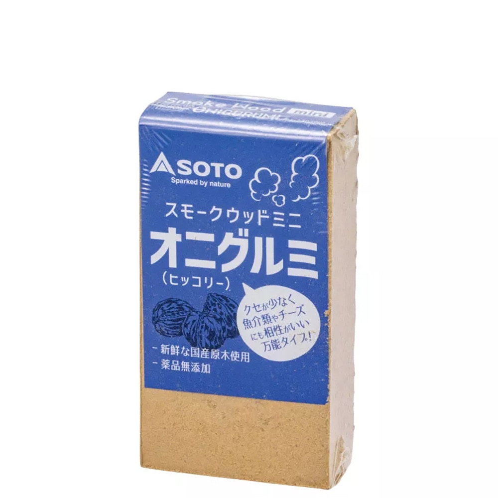 ソト（SOTO） 燻製 チップ スモークチップ スモークウッド キャンプ スモークウッドミニ オニグルミ ST-1392WM