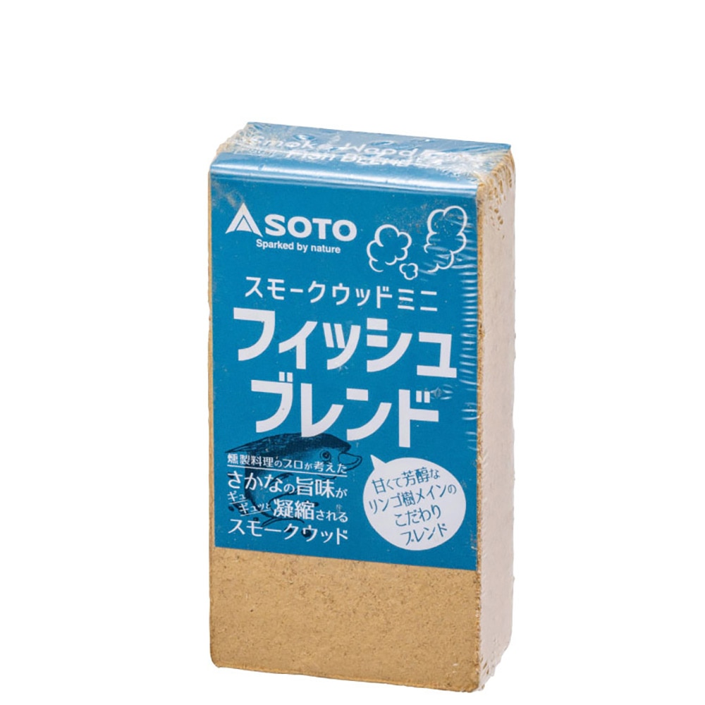ソト（SOTO） 燻製 チップ スモークチップ スモークウッド キャンプ スモークウッドミニフィッシュブレンド ST-1395WM