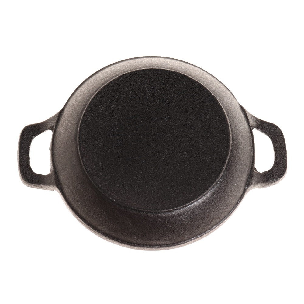 不二貿易（メンズ、レディース）スキレットラウンド両手16.5cm 40055 BBQ バーベキュー レジャー 料理 フライパン 鍋 キッチン用品