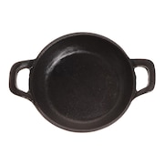 不二貿易（メンズ、レディース）スキレットラウンド両手16.5cm 40055 BBQ バーベキュー レジャー 料理 フライパン 鍋 キッチン用品