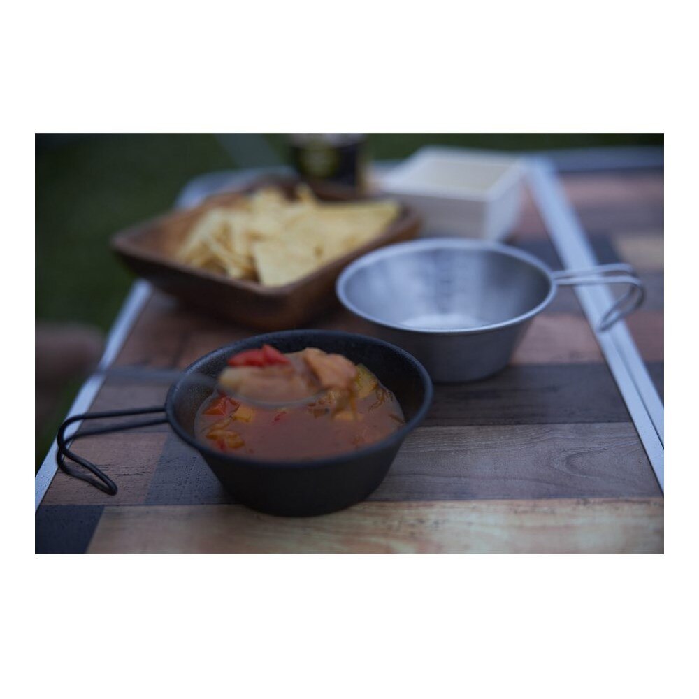 ホールアース（Whole Earth）（メンズ、レディース、キッズ）クッカー キャンプ アウトドア ソロ シェラカップ 320 BK WE23DJ84 BLK BBQ