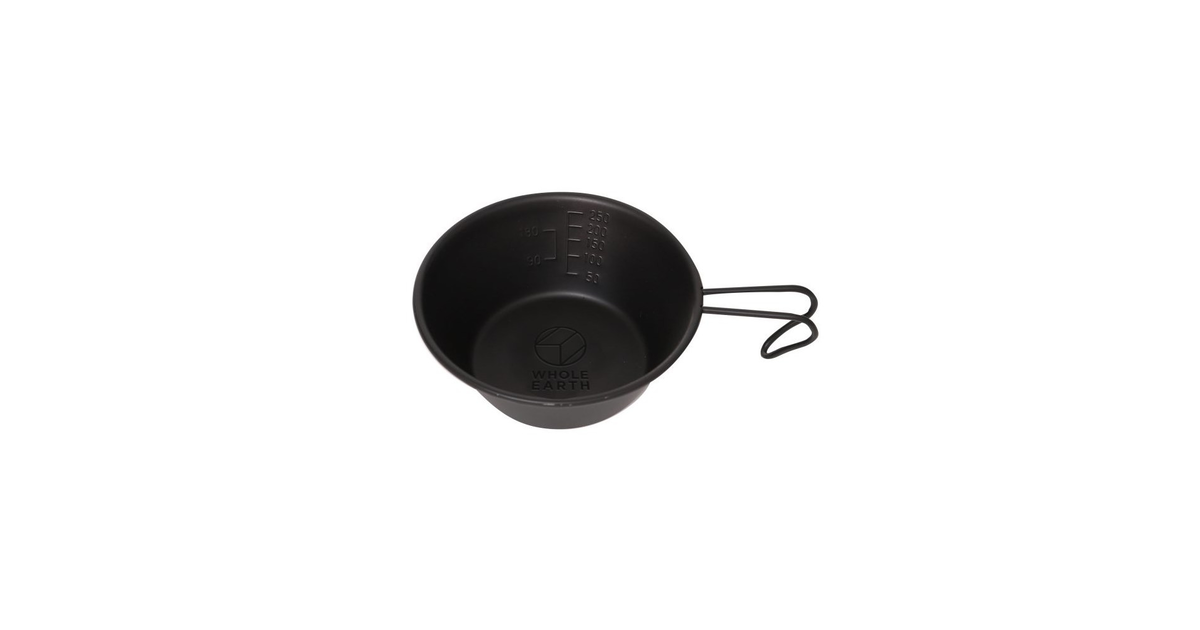 クッカー キャンプ アウトドア ソロ シェラカップ 3 Bk We23dj84 Blk Whole Earth スーパースポーツゼビオ