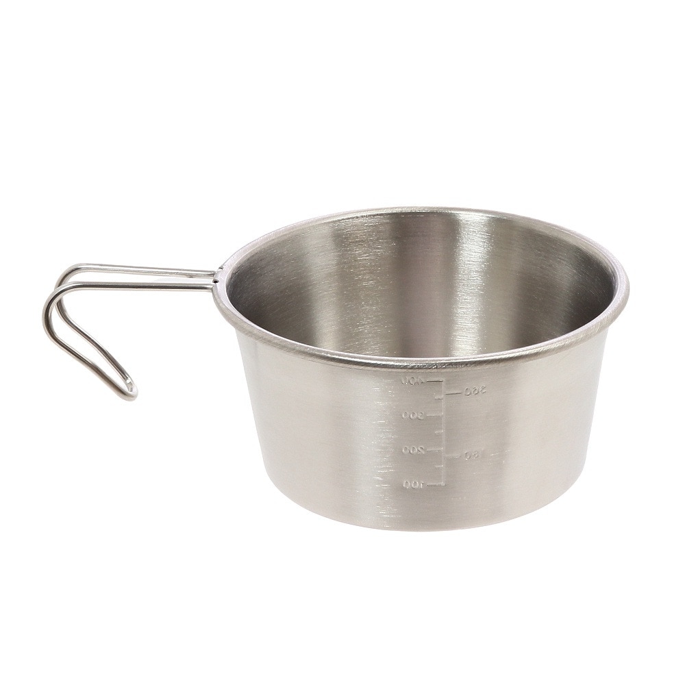 ホールアース（Whole Earth） ディープカップ シェラカップ 500ml WE23DJ71 SLR シルバー 大容量 調理器具 アウトドア キャンプ