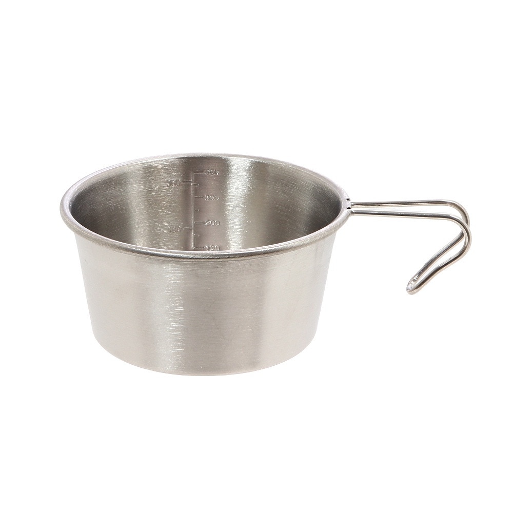ホールアース（Whole Earth） ディープカップ シェラカップ 500ml WE23DJ71 SLR シルバー 大容量 調理器具 アウトドア キャンプ