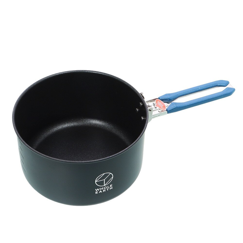 ホールアース（Whole Earth）（メンズ、レディース、キッズ）ノマド ポット BK WE23DJ72 調理器具 アルミ鍋 キッチン アウトドア キャンプ