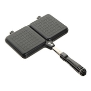 (メンズ、レディース)クッカー キャンプ アウトドア ソロ ダブルホットサンドメーカー WHS21-35BK BBQ