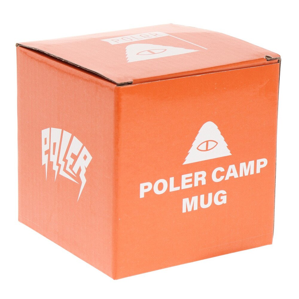 ポーラー（POLER）（メンズ、レディース、キッズ）CAMP MUG ブラック 214ACU9101-BLK アウトドア キャンプ レジャー BBQ バーベキュー マグカップ コップ 食器