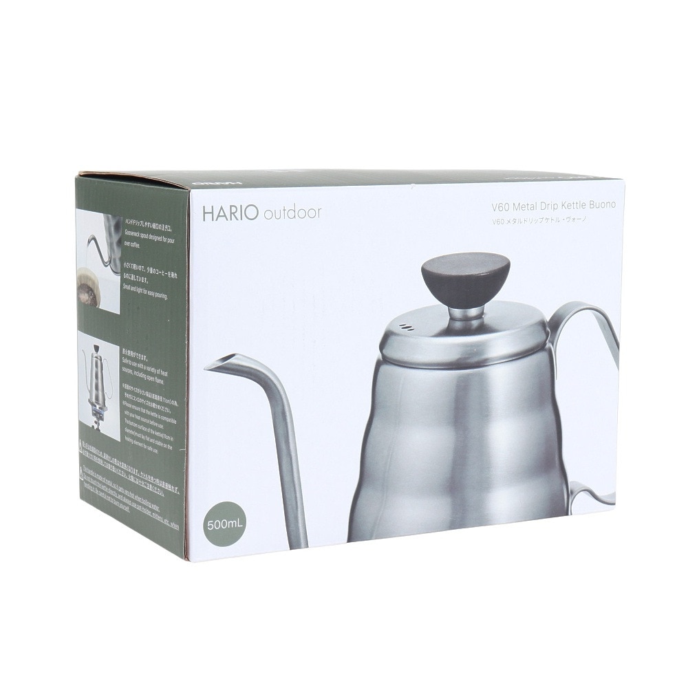 HARIO（HARIO） コーヒードリップ 珈琲 V60 メタルドリップケトル・ヴォーノ O-VKB-70-HSV