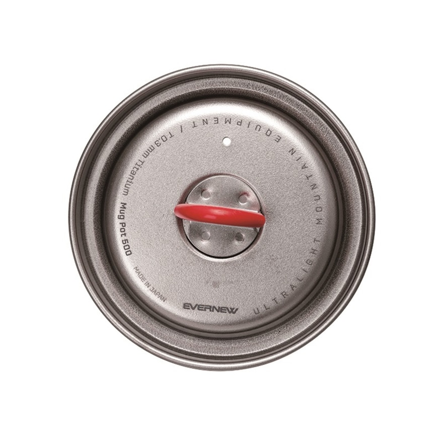 エバニュー（EVERNEW） クッカー キャンプ アウトドア 調理器具 Ti Mug pot 500 ECA537
