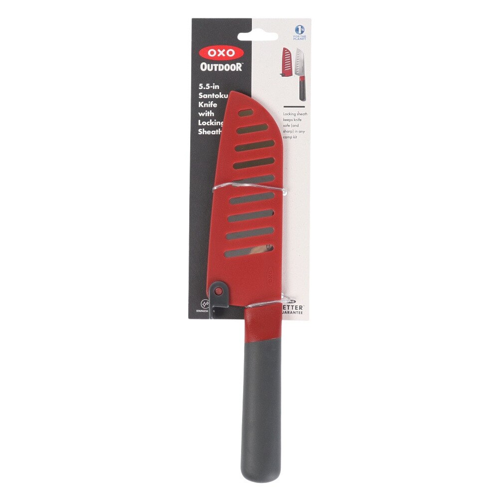 OXO Outdoor Santoku Knife with Locking Sheath