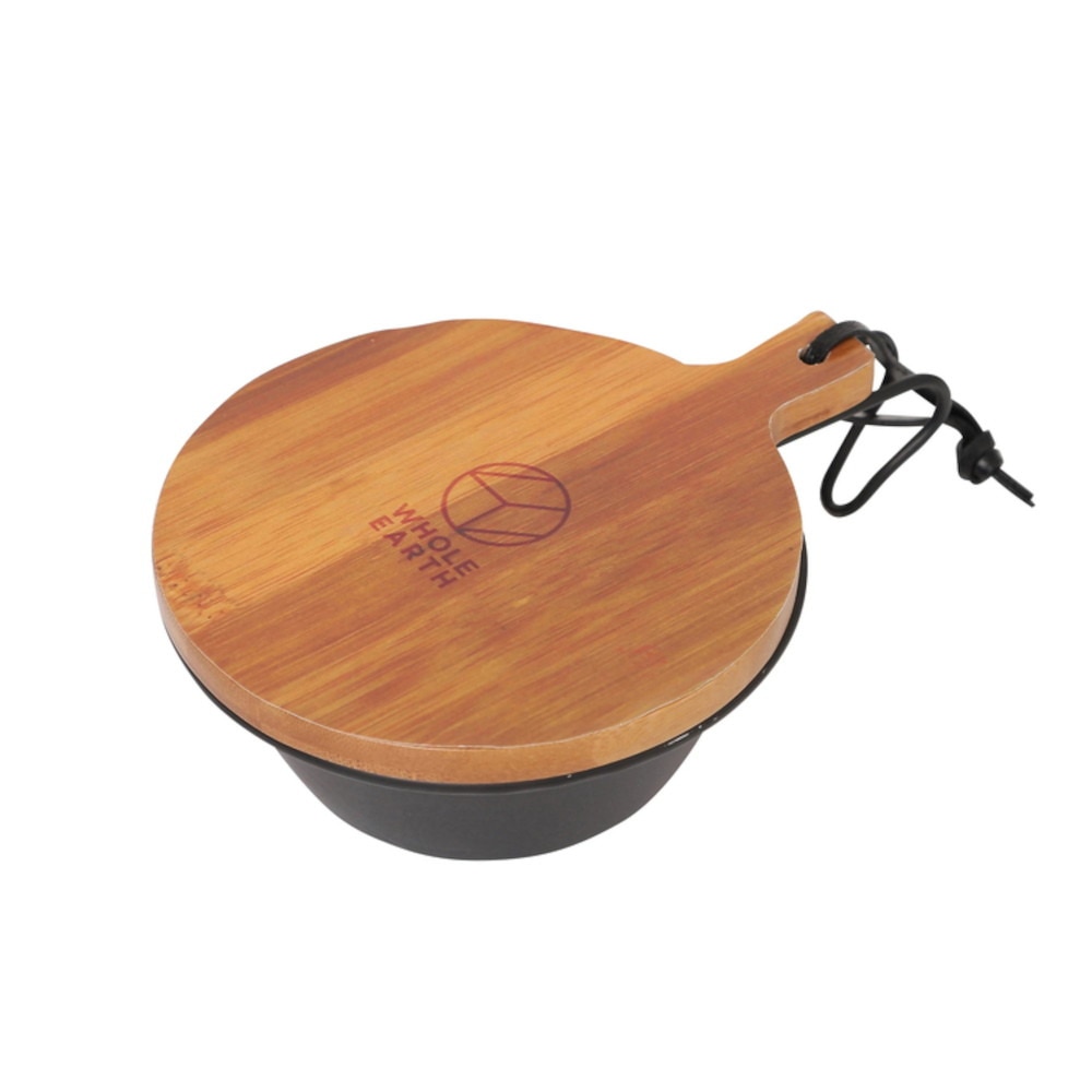 ホールアース（Whole Earth）（メンズ、レディース、キッズ）WOOD LID ウッドリッド WE23DZ83 BEG 木製プレート シェラカップ 蓋 まな板 キッチン キャンプ