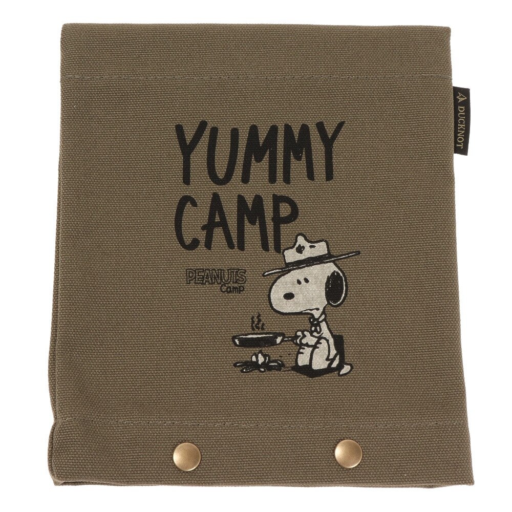 調理器具 キャンプ アウトドア スヌーピー スナップケース 7409 Khk ダックノット スーパースポーツゼビオ