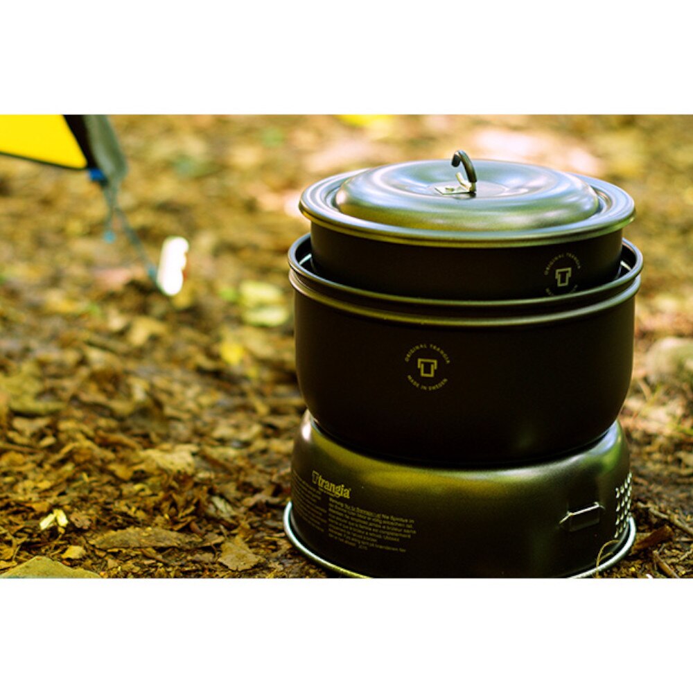 トランギア（trangia） 調理器具 フタ キャンプ アウトドア ストームクッカーL用ブラックリッド TR-641253