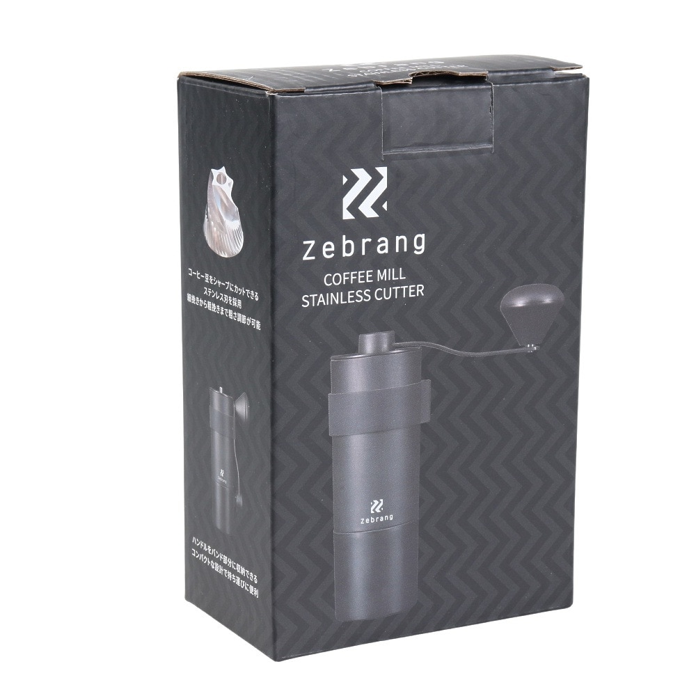 ゼブラン(Zebrang) コーヒーミル 手動 手挽き ステンレス ゼブラン(Zebrang) コーヒーミル 手動 手挽き ステンレス