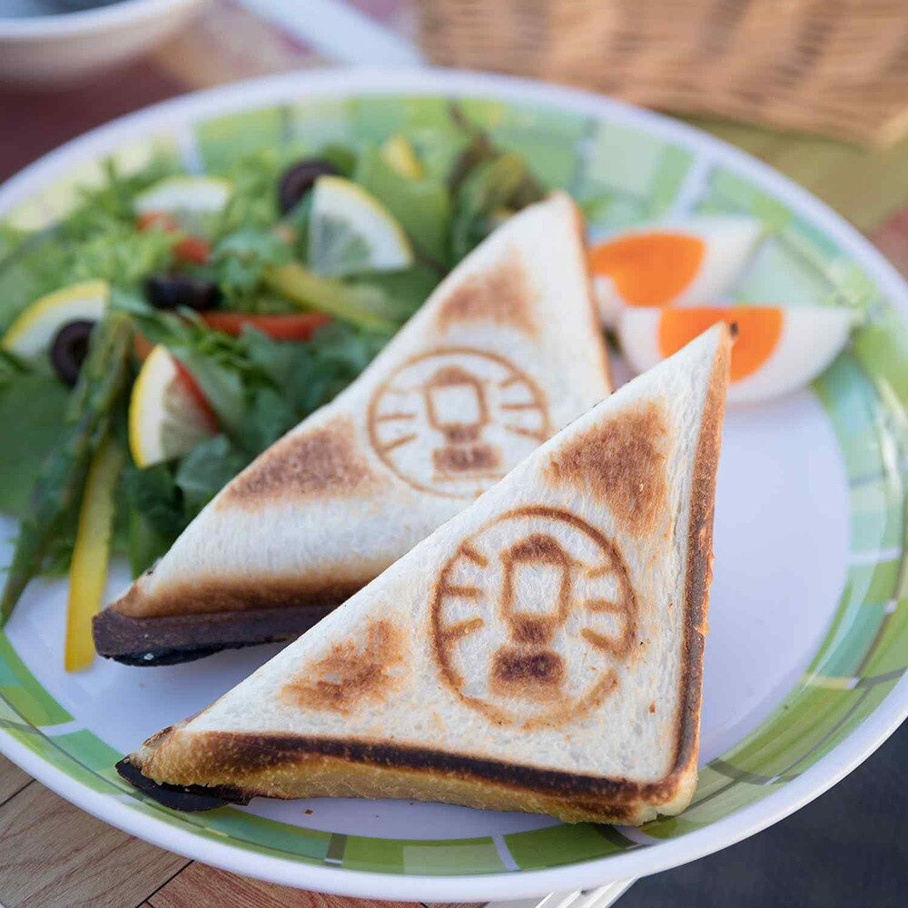 コールマン（Coleman） ホットサンドイッチクッカー キャンプ用品 調理器具 BBQ ガス火 フライパン 料理 クッキング レジャー 1709435