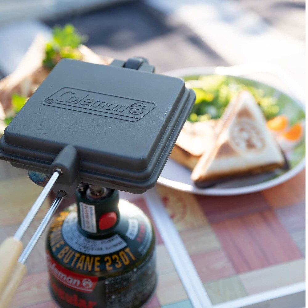 コールマン（Coleman） ホットサンドイッチクッカー キャンプ用品 調理器具 BBQ ガス火 フライパン 料理 クッキング レジャー 1709435