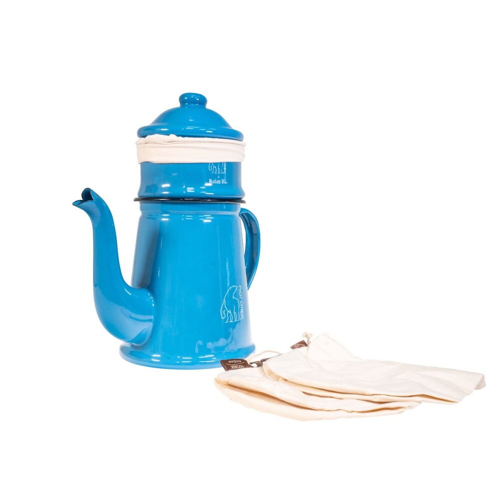 ノルディスク（Nordisk） Madam Bla Coffee Pot 1.5L SkyBlue ブルー 119092 食器 コーヒーポット コーヒー 紅茶 ティータイム 北欧 デンマーク