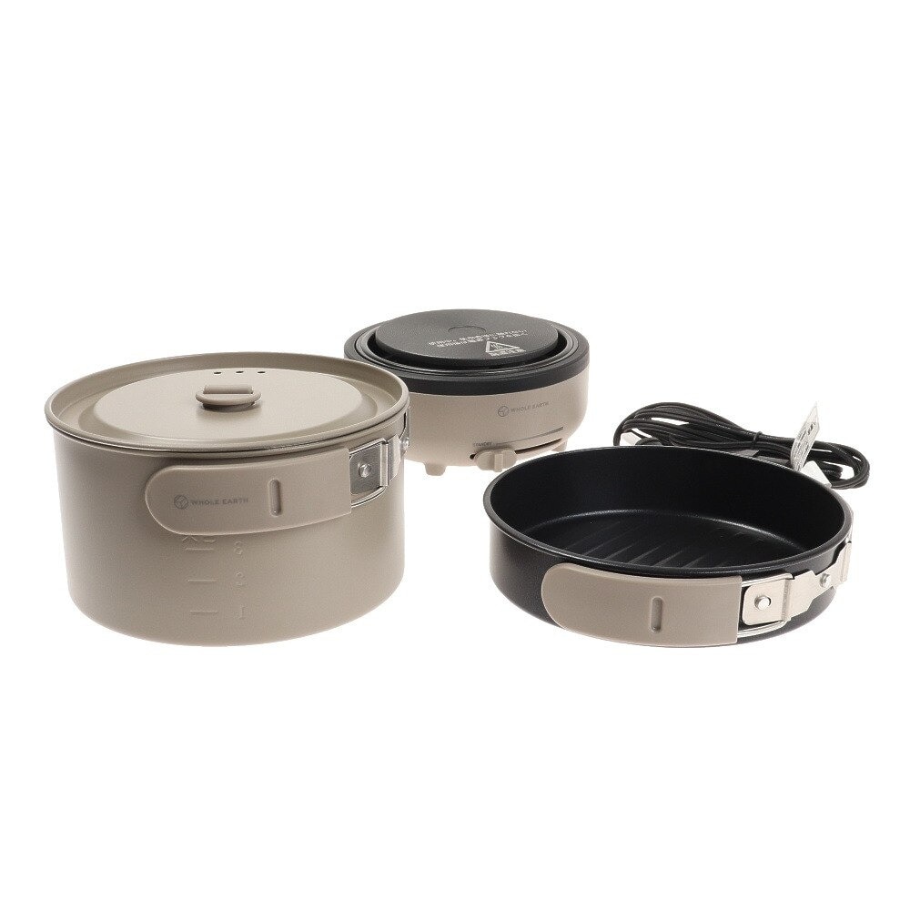 SALE／10%OFF ホールアース Whole Earth メンズ レディース キッズ ノマド パン ブラック 17 BK WE23DJ59  調理器具 クッカー フライパン 軽量 キャンプ トレッキング