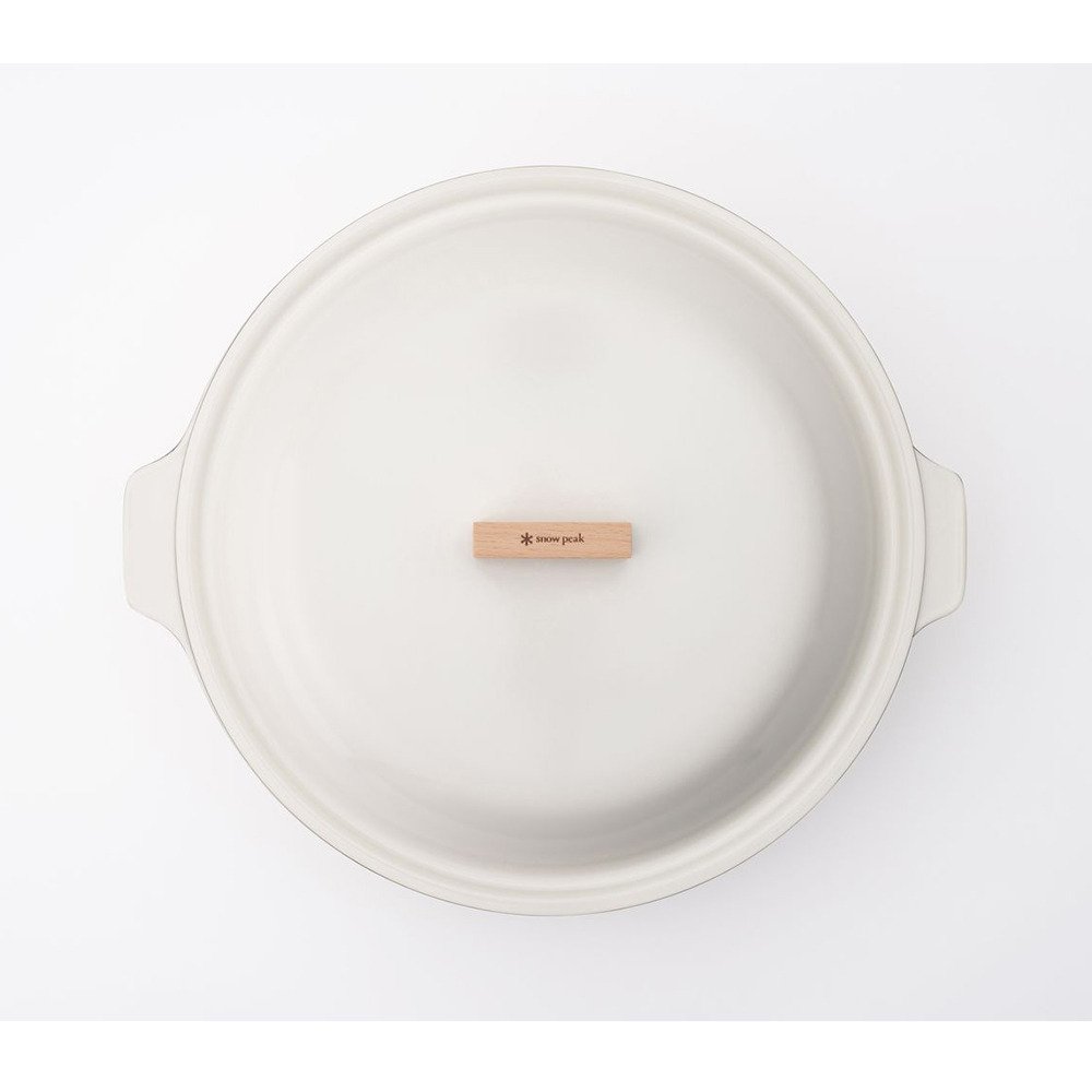 スノーピーク（snow peak） 調理器具 キャンプ アウトドア ホーロークッカー 2L アイボリー LF-067-IV