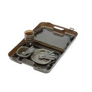 ホールアース（Whole Earth）（メンズ、レディース）FUN FUN TABLE SET ファン ファン テーブルセット WE2KDJ17 OLV 食器セット 4人用 レジャー ピクニック