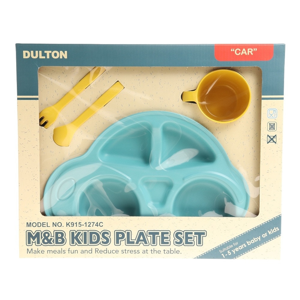 ダルトン（DULTON） M&B キッズ プレート セット 自動車 K915-1274C BBQ