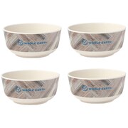 ホールアース（Whole Earth）（メンズ、レディース）食器 ボウル 4個セット BAMBOOD BOWL SET バンブッドボウルセット WE2MDJ34 OFF WHITE ホワイト