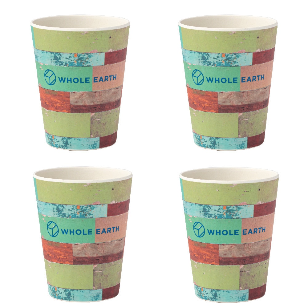 ホールアース（Whole Earth）（メンズ、レディース）コップ キャンプ BAMBOOD バンブッド カップセット WE2MDJ35 食器 4個セット アウトドア 