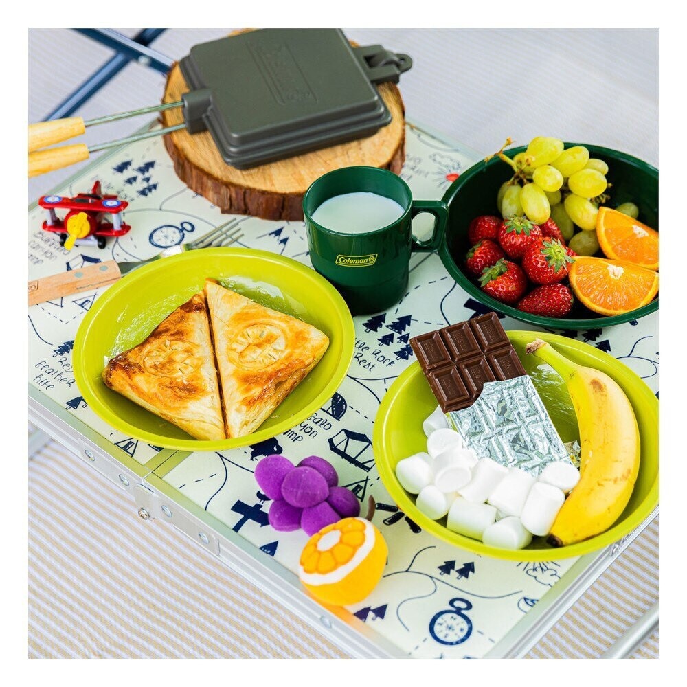 コールマン（Coleman） 食器 キャンプ アウトドア イージークリーンプレート 4pcs 2000036167 BBQ