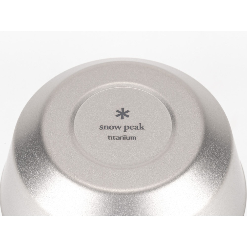 スノーピーク（snow peak） 食器 キャンプ アウトドア チタンダブルボウル 400 TW-240