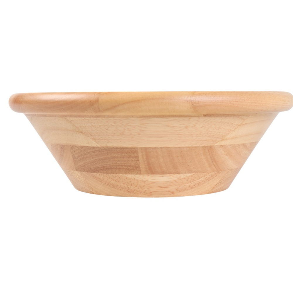 ヤマコー 食器 キャンプ アウトドア 天然木サラダボール 24cm 87331