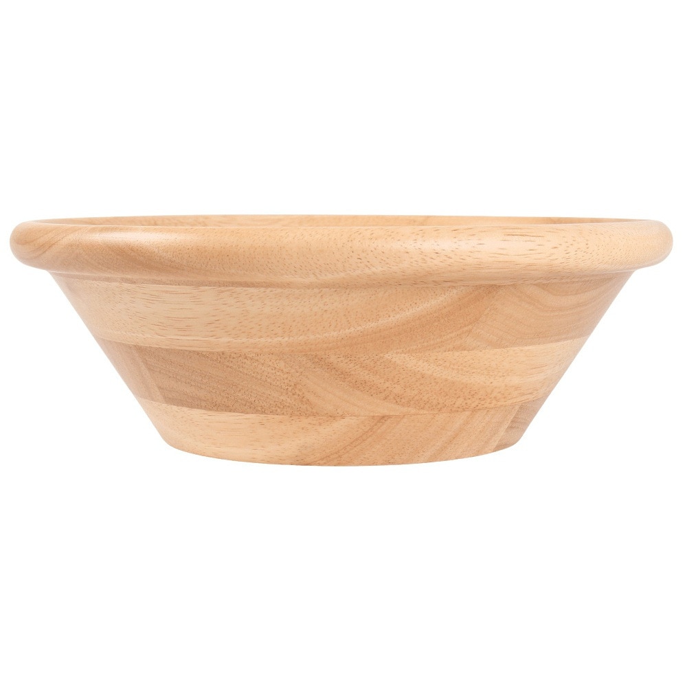 ヤマコー 食器 キャンプ アウトドア 天然木サラダボール 24cm 87331