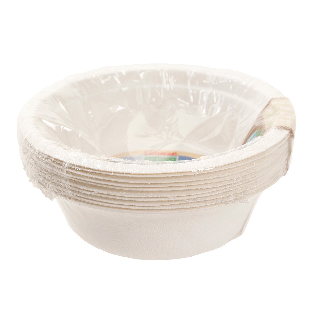 サンナップ（sunnap） コンポスタブルペーパボウル 350ml 10個入 P-350CPMボウル10P BBQ