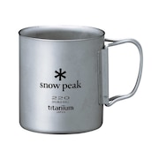 スノーピーク（snow peak） チタンダブルマグ 220m Titanium Double Wall Cup 220 Folding MG-051FHR 