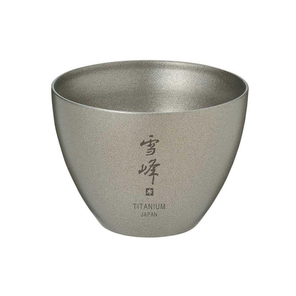 スノーピーク（snow peak） お猪口 Titanium Sake Cup Titanium TW-020 食器 キャンプ バーベキュー