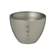スノーピーク（snow peak）（メンズ、レディース）お猪口 Titanium Sake Cup Titanium TW-020 食器 キャンプ バーベキュー