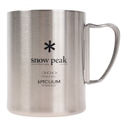スノーピーク（snow peak）（メンズ、レディース）マグカップ 保温 保冷 ステンレス真空マグ300 MG-213 コップ アウトドア キャンプ 軽量