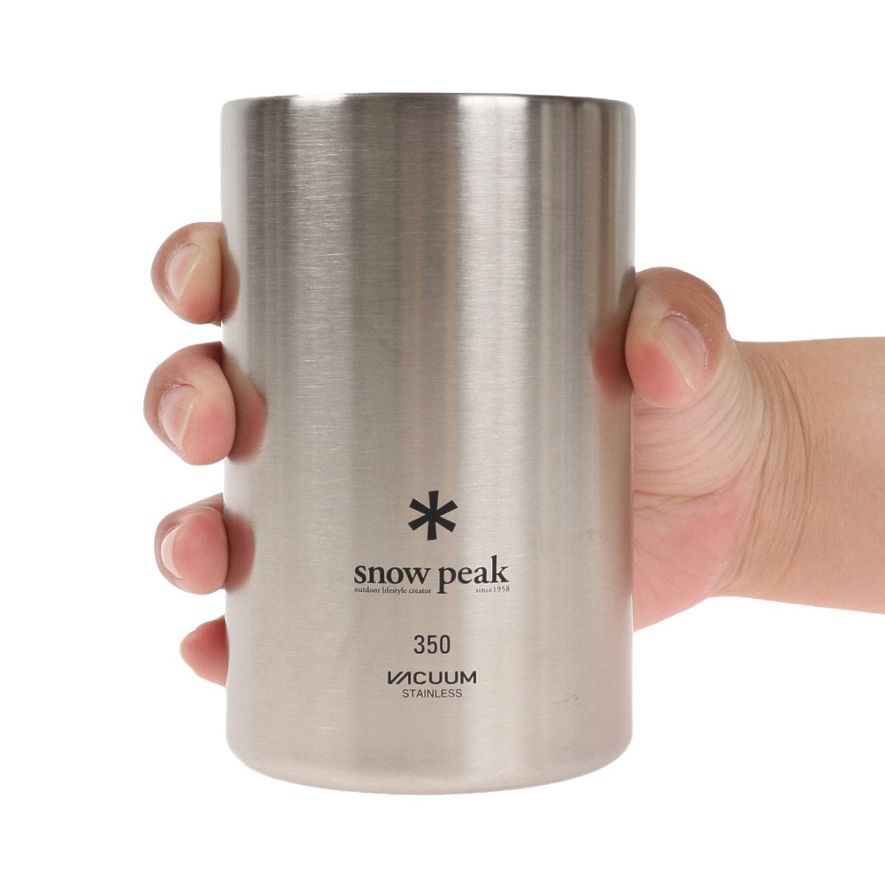 スノーピーク（snow peak）（メンズ、レディース、キッズ）缶クーラー350 TW-355 保冷 保温 350ml ドリンクホルダー コップ ステンレス キャンプ用品