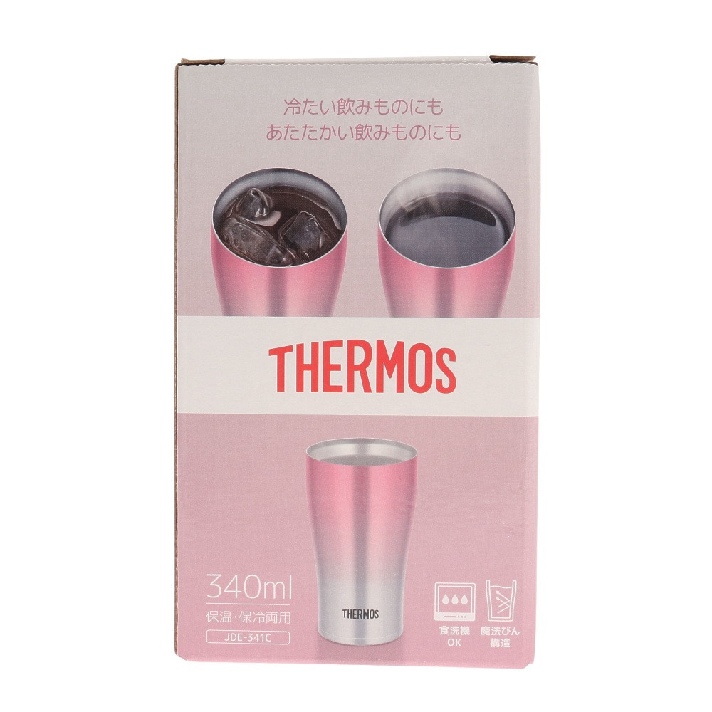 サーモス（THERMOS）（メンズ、レディース、キッズ）カップ マグカップ キャンプ 真空断熱タンブラー 340ml JDE-341C P-FD BBQ