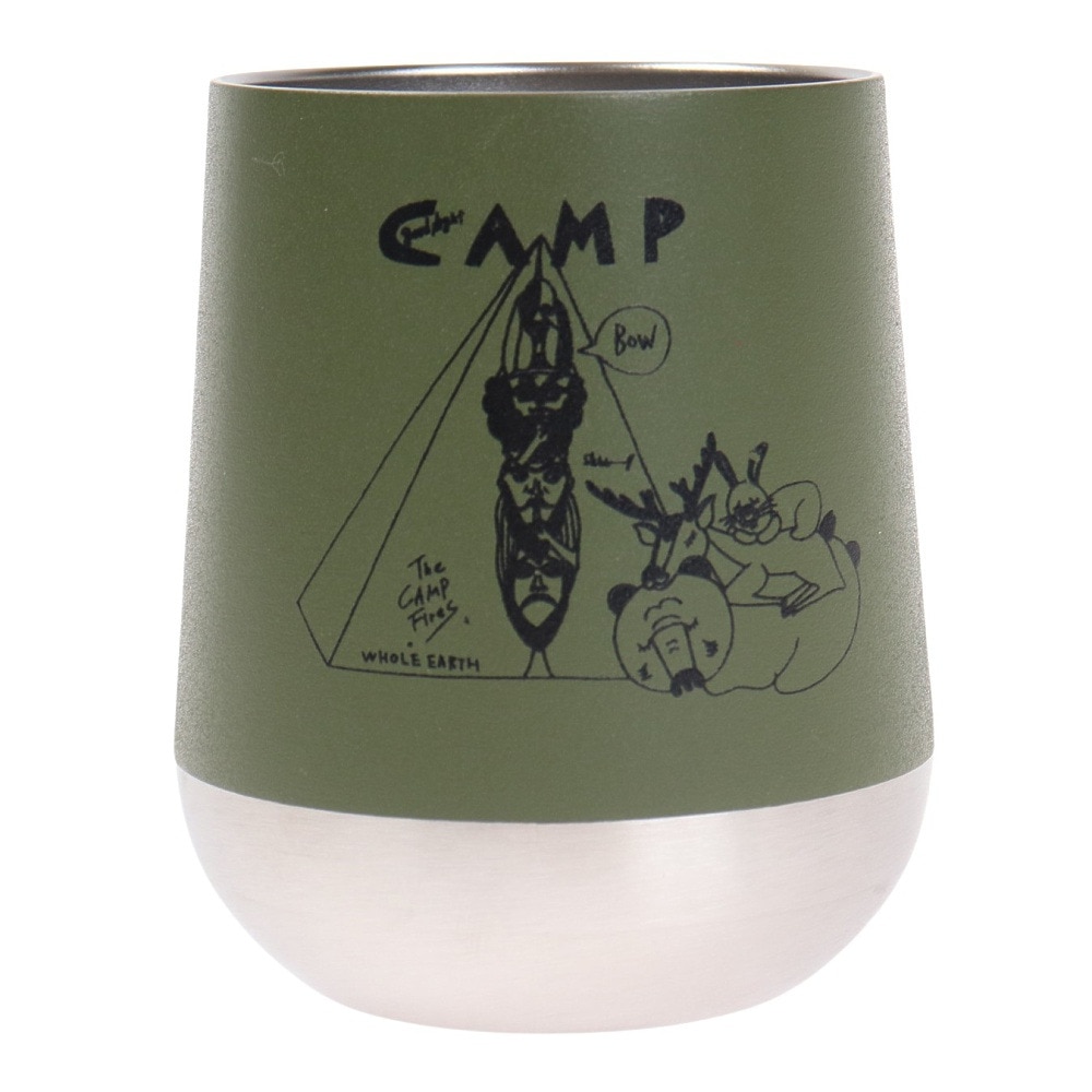 ホールアース（Whole Earth） カップ マグカップ キャンプ good night campタンブラー WE2KFZ06 KHA BBQ