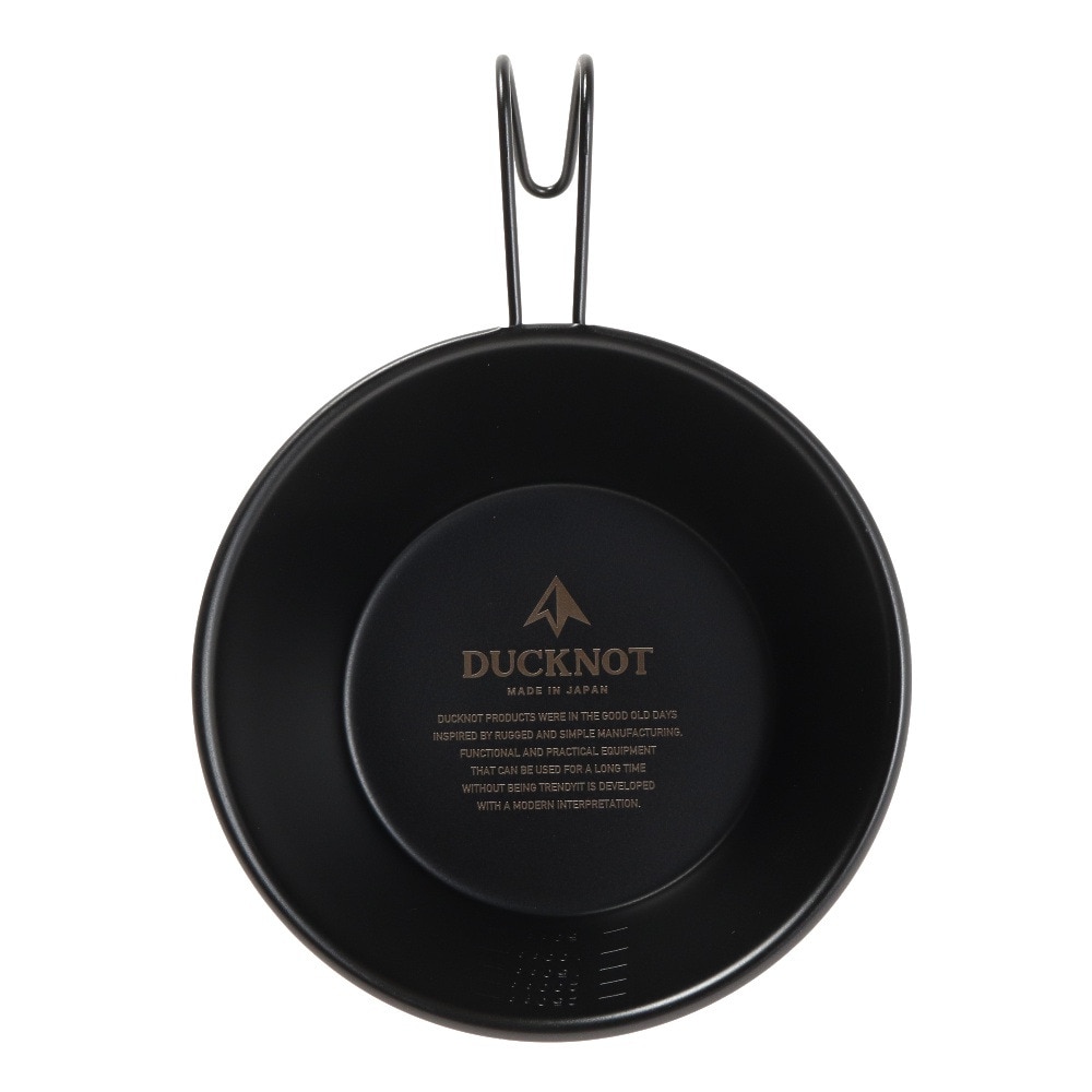 DUCKNOT（DUCKNOT）（メンズ、レディース、キッズ）ブラックシェラカップ クラシックロゴ 720410-720321-CL 調理器具 キャンプ BBQ 登山 トレッキング