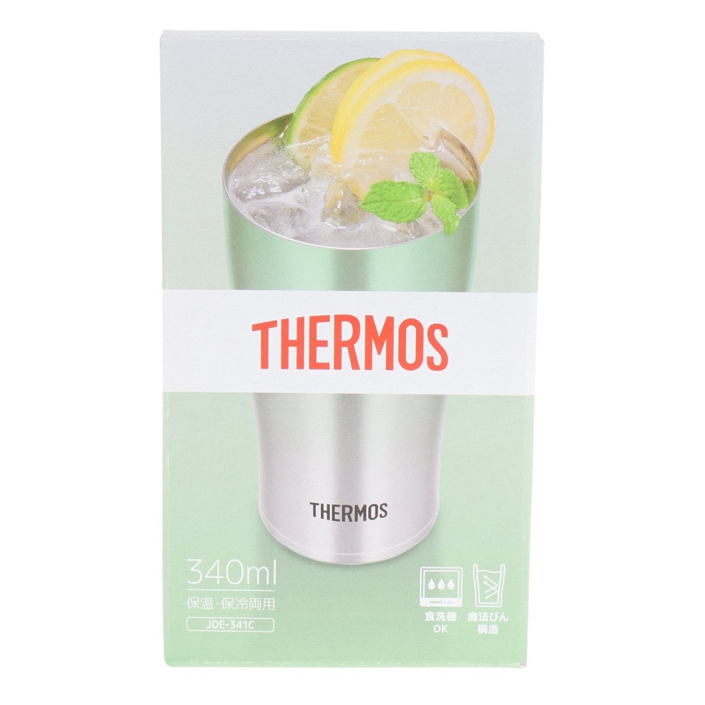 サーモス（THERMOS） カップ マグカップ キャンプ 真空断熱タンブラー 340ml JDE-341C G-FD BBQ