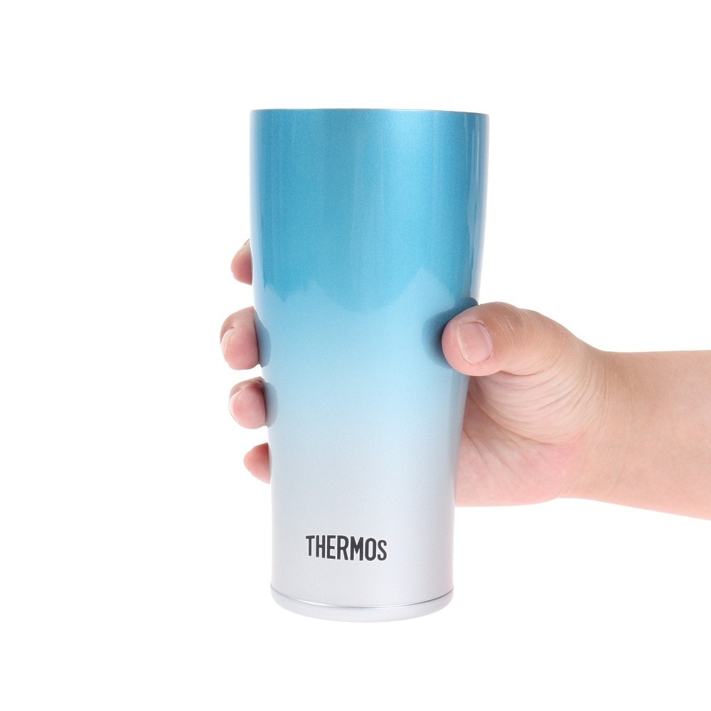 サーモス（THERMOS） カップ マグカップ キャンプ 真空断熱タンブラー JDE-421C BL-FD BBQ