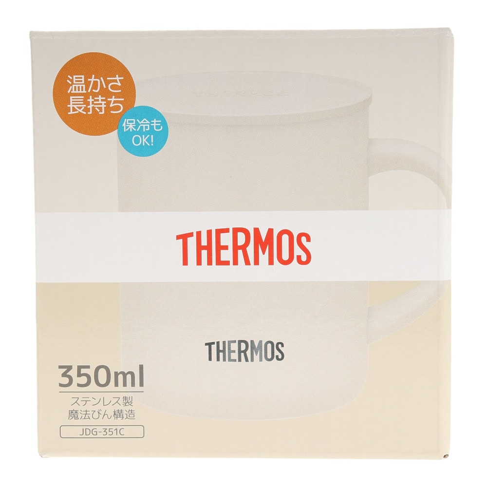 サーモス（THERMOS） カップ マグカップ キャンプ 真空断熱マグカップ JDG-351C MWH