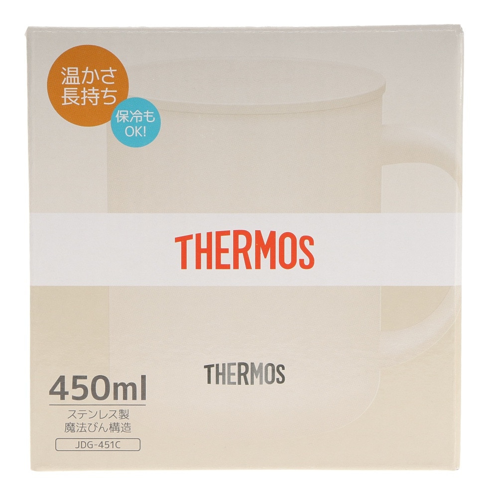 サーモス（THERMOS） カップ マグカップ キャンプ 真空断熱マグカップ JDG-451C MWH