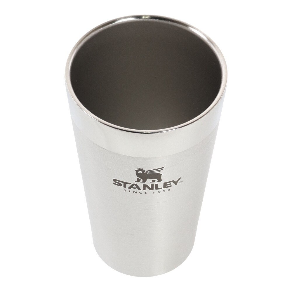ＳＴＡＮＬＥＹ（メンズ、レディース、キッズ）タンブラー マグカップ 保温 保冷 真空パイント 0.47L 10-02282-198 SIL シルバー スタッキング