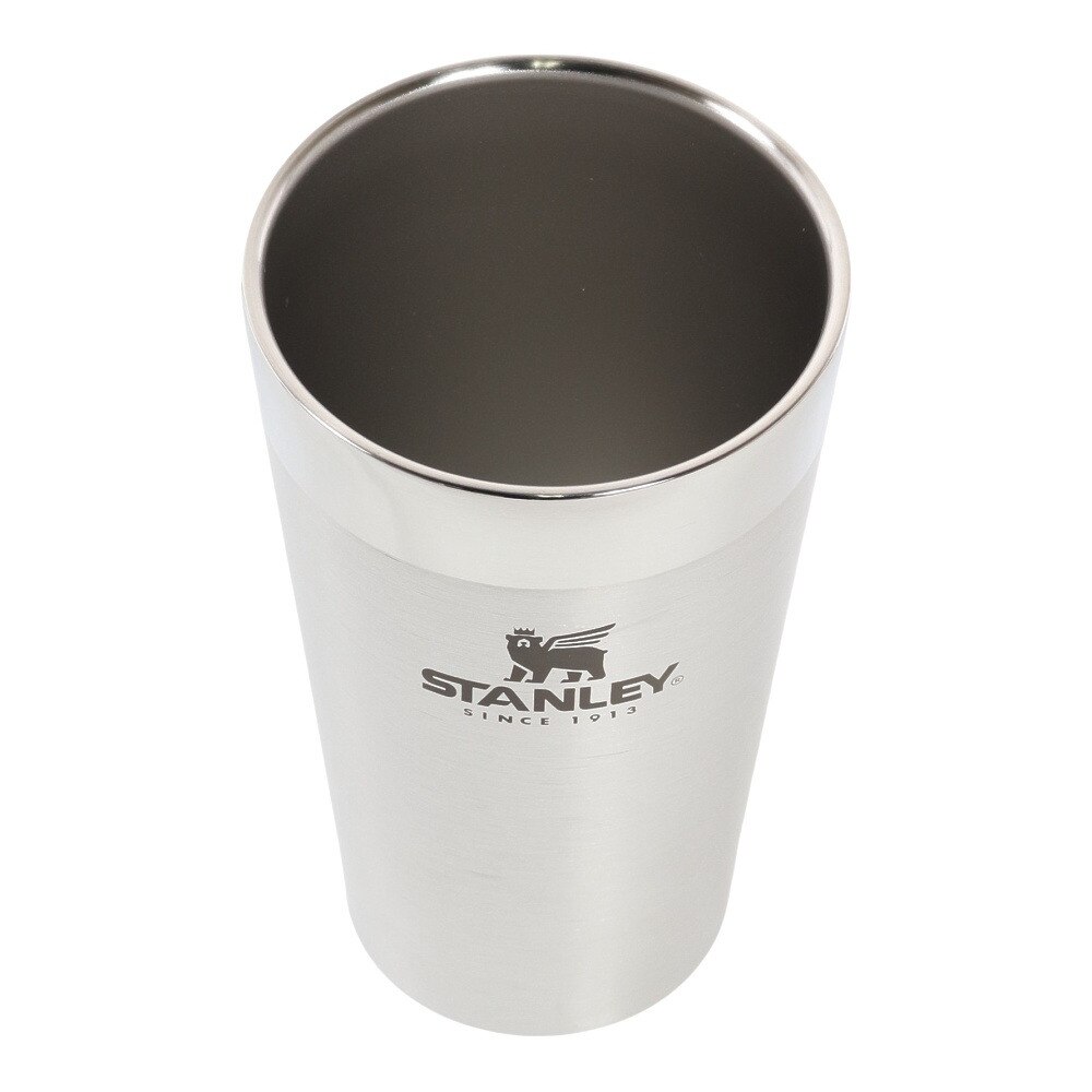 スタンレー（STANLEY）（メンズ、レディース、キッズ）タンブラー マグカップ 保温 保冷 真空パイント 0.47L 10-02282-198 SIL シルバー スタッキング