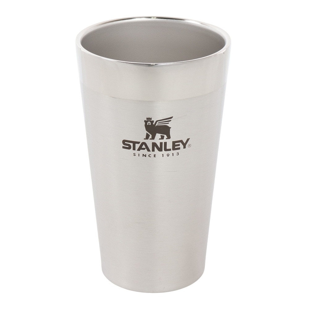 ＳＴＡＮＬＥＹ（メンズ、レディース、キッズ）タンブラー マグカップ 保温 保冷 真空パイント 0.47L 10-02282-198 SIL シルバー スタッキング