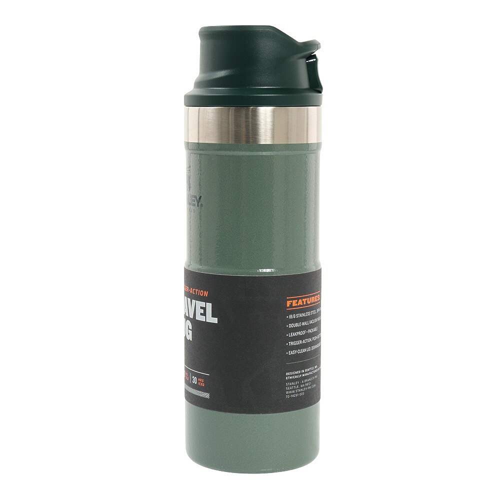 スタンレー（STANLEY）（メンズ、レディース、キッズ）クラシック真空ワンハンドマグII グリーン 0.47L 10-06439-244 水筒  保温保冷 アウトドア 通勤 通学 アウトドア・キャンプ用品はエルブレス