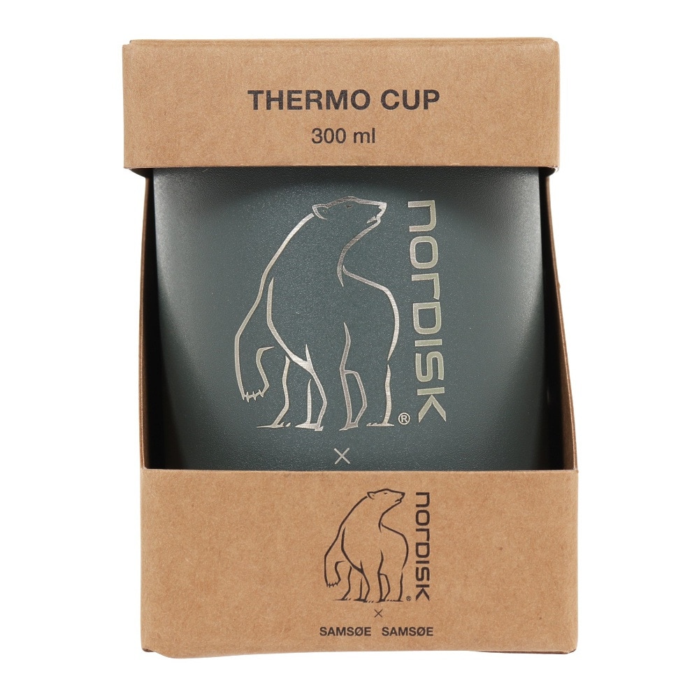 ノルディスク（Nordisk） カップ マグカップ キャンプ Steel Double Wall Mug 300 119008 Balsam Green